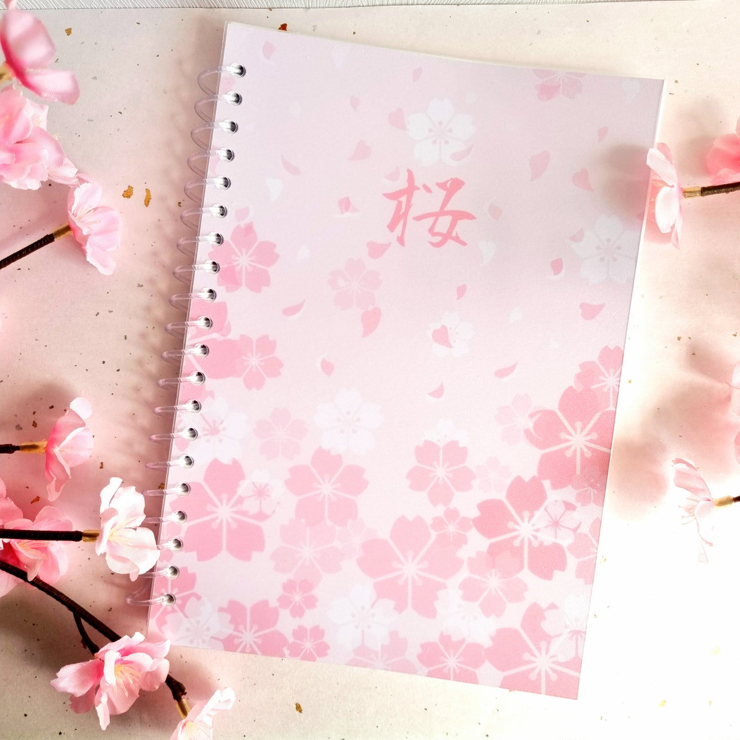 Pink Sakura Reusable Sticker Book