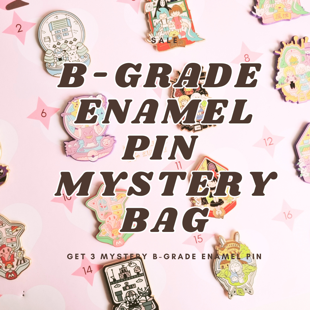 Enamel Pin (B-Grade) Mystery Bag