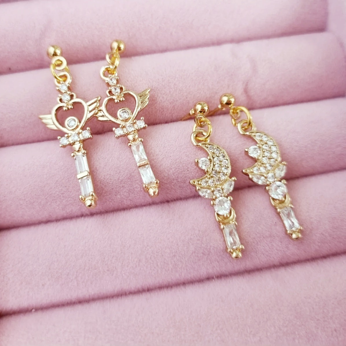 Sailor Moon Dangling Earrings