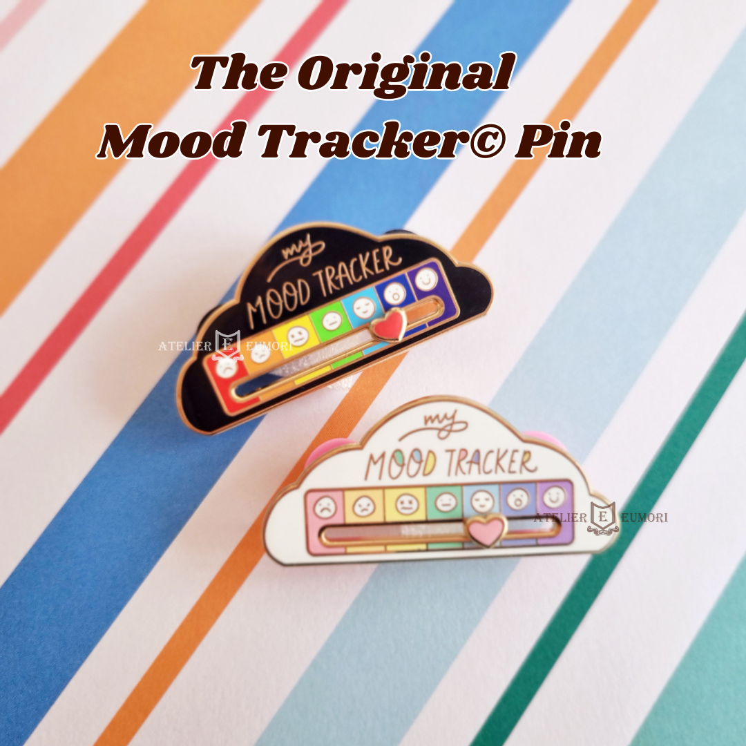 The Original Mood Tracker Sliding Enamel Pin